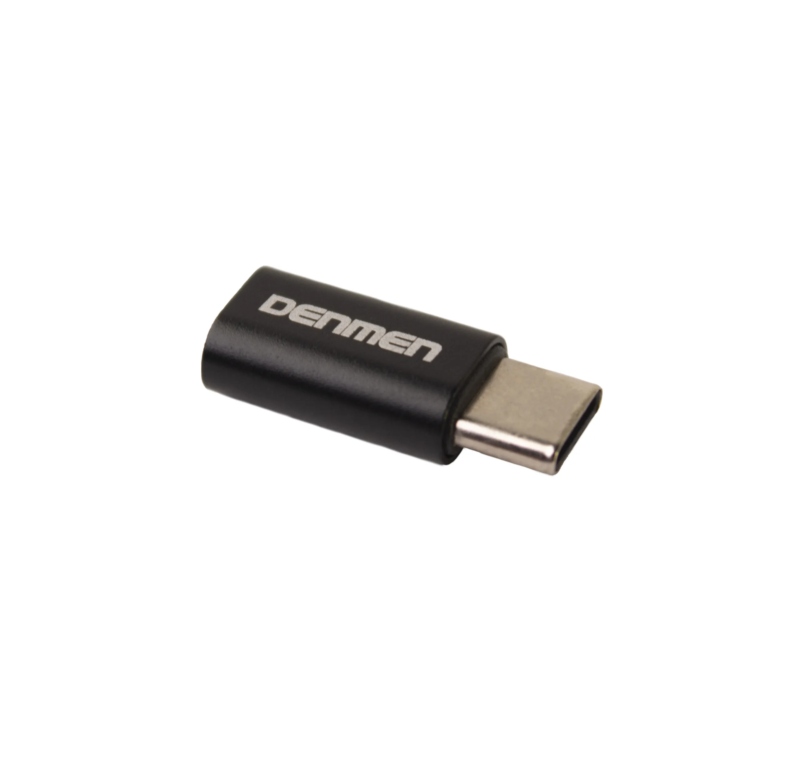 denmen du11 type-c to micro usb front